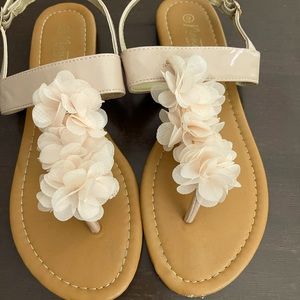 Pink sandals-used